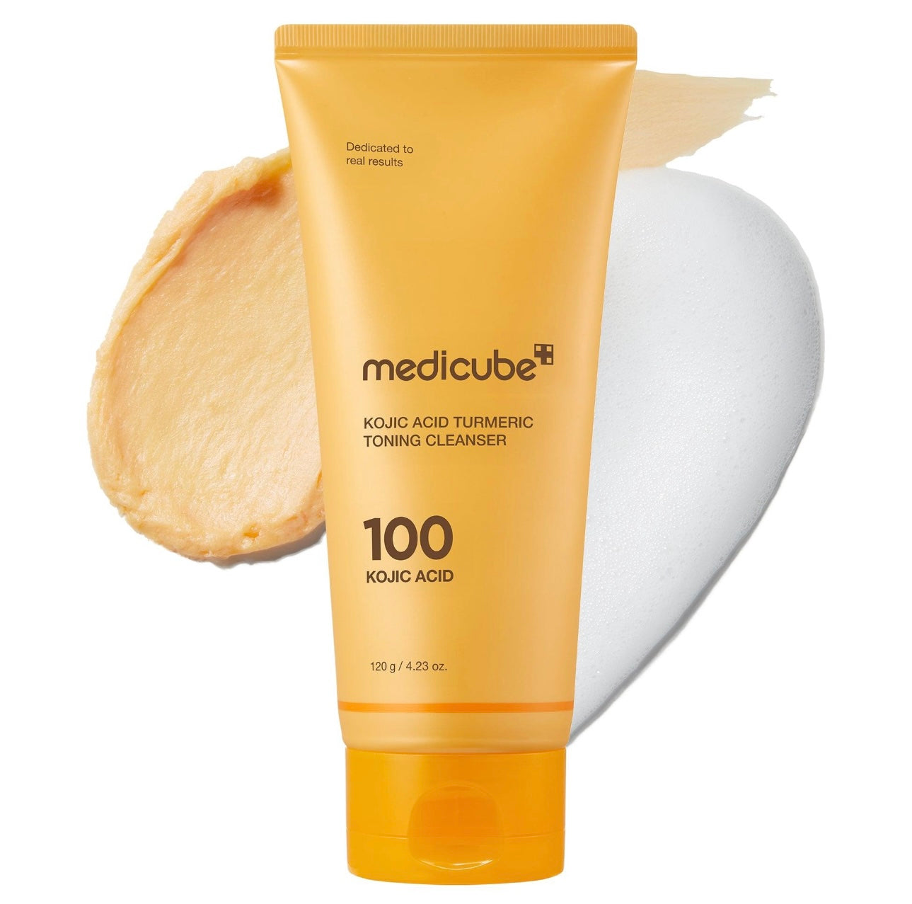 Medicube Kojic Acid Turmeric Toning Cleanser 120g