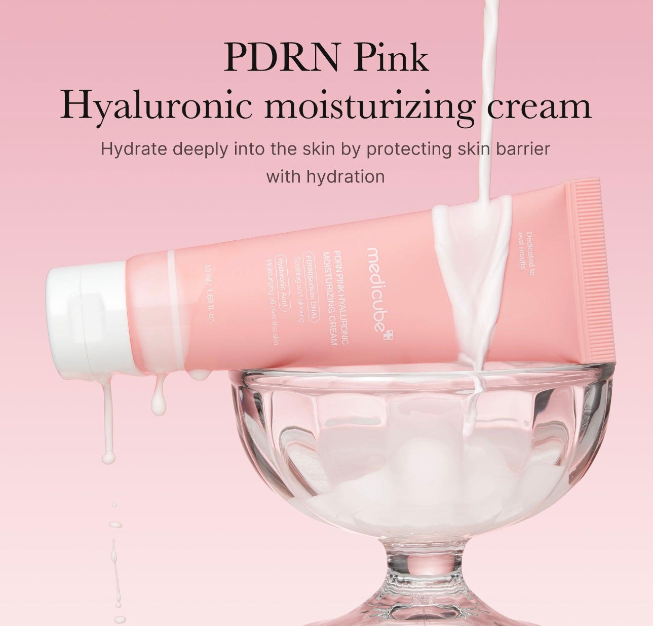 Medicube PDRN Pink Hyaluronic Moisturizing Cream (50 ml)