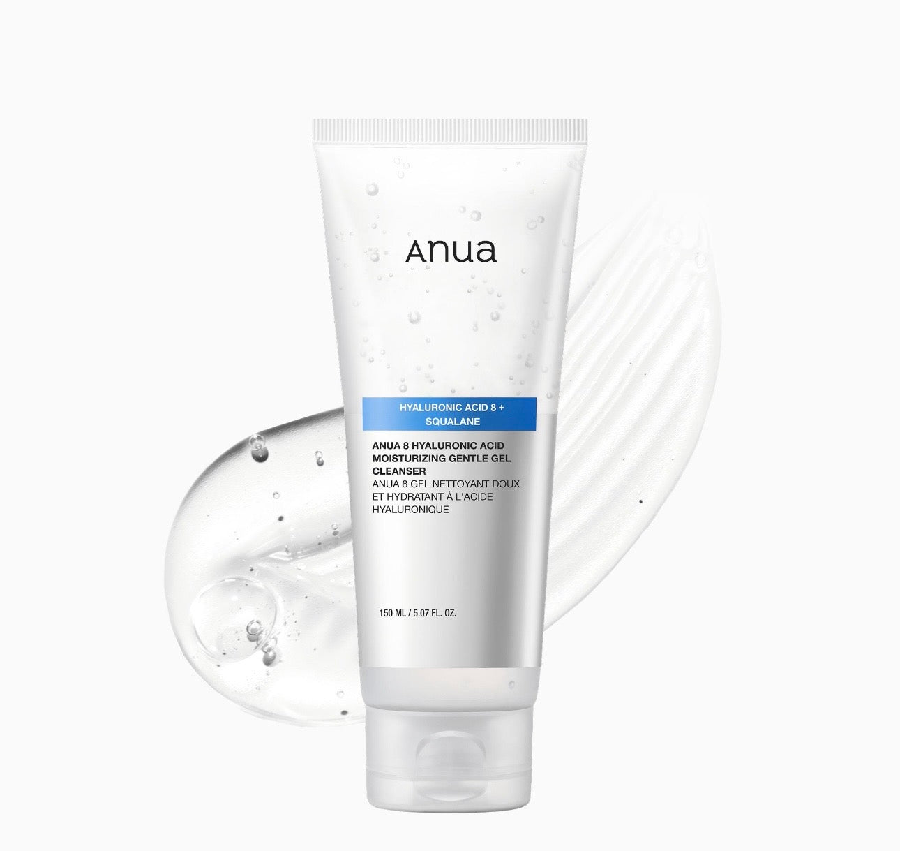 ANUA Hyaluronic Acid Moisturizing Gentle Gel Cleanser (150ml)