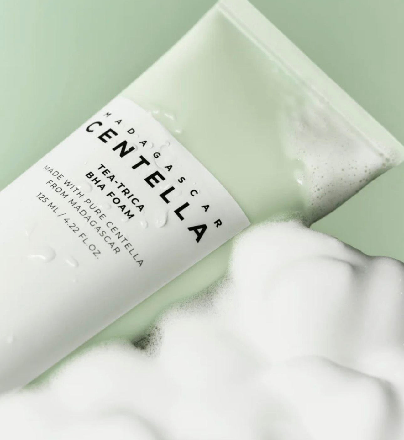 SKIN1004 Madagascar Centella Tea-Trica BHA Foam (125ml)