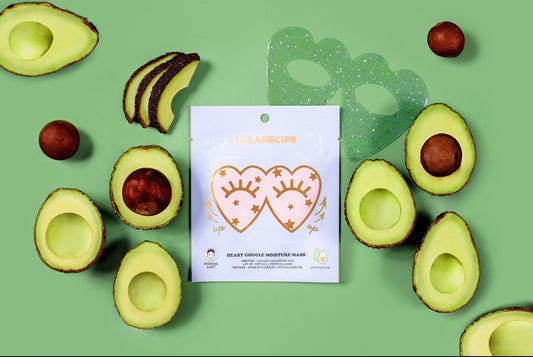 LALARECIPE HEART GOGGLE MOISTURE MASK (10 PCS )