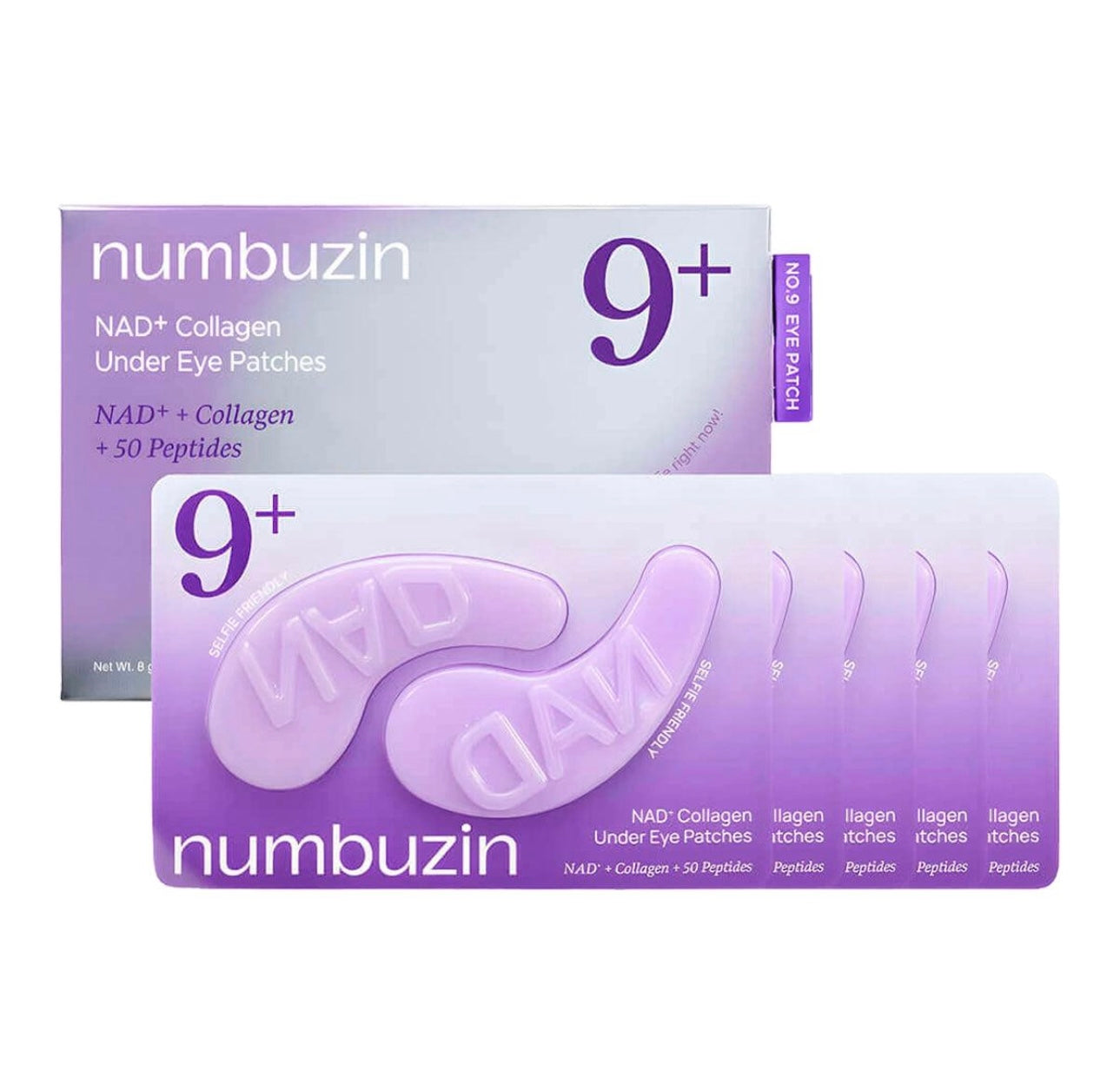 Numbuzin No. 9+ NAD+ Collagen Under Eye Patches 5ea