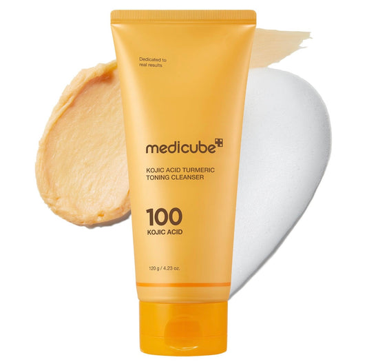 Medicube Kojic Acid Turmeric Toning Cleanser 120g